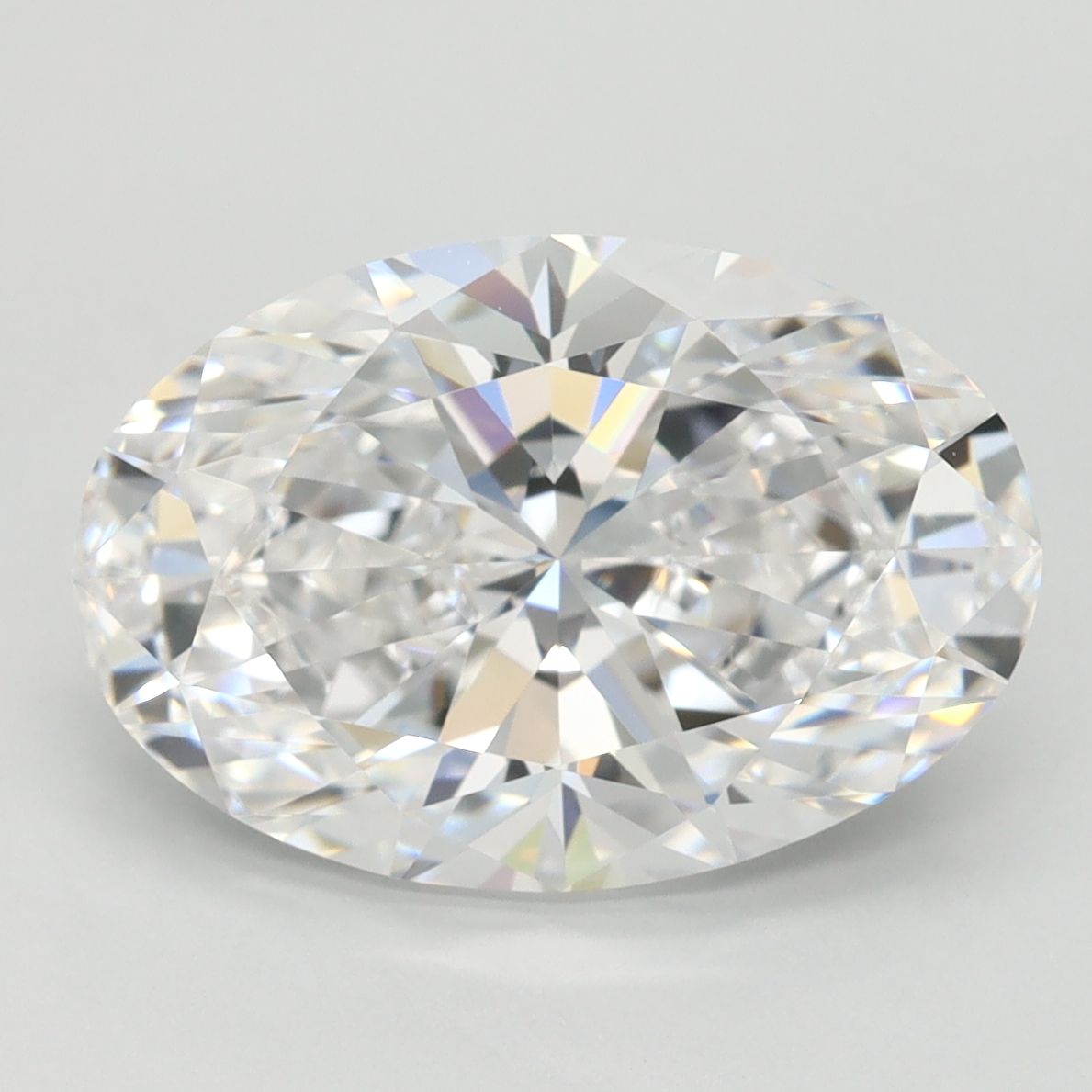 3.66 ct. oval Lab Grown Diamond front image