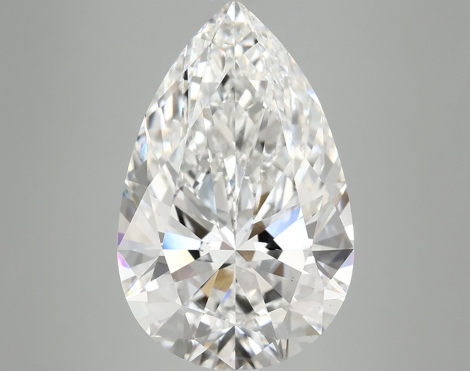 8.03 ct. pear Lab Grown Diamond front image