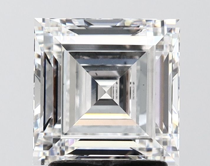 2.12 ct lab-grown Square radiant Diamond