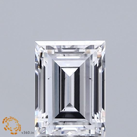 1.07 ct lab-grown Baguette Diamond