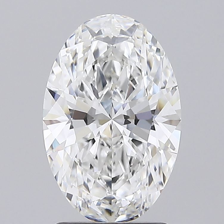 2.08 ct. oval Lab Grown Diamond front image