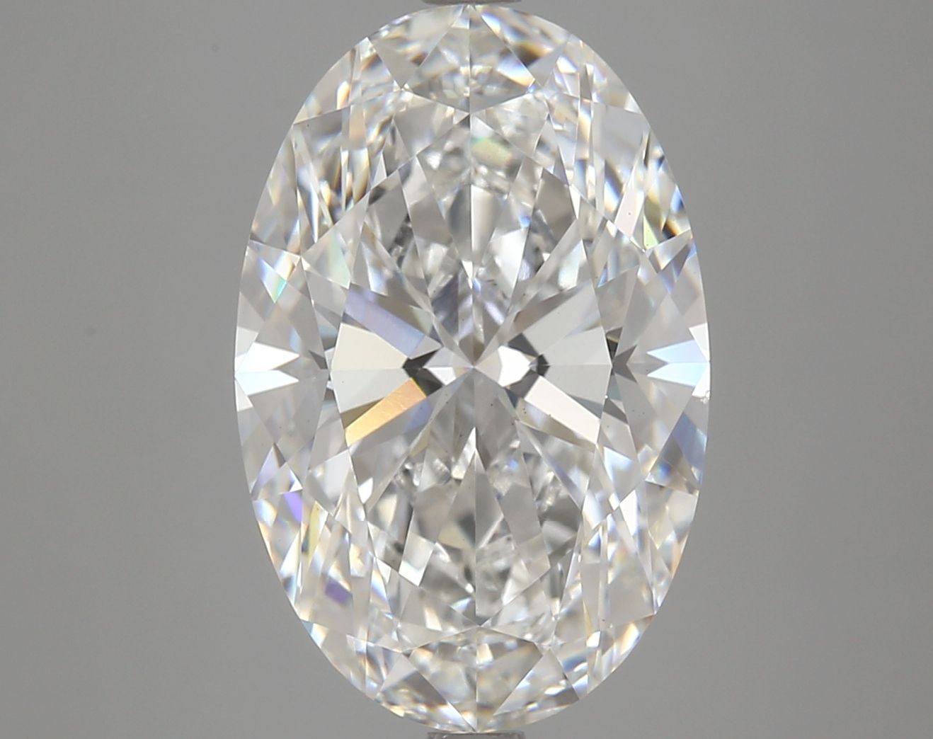 6.51 ct. oval Lab Grown Diamond front image