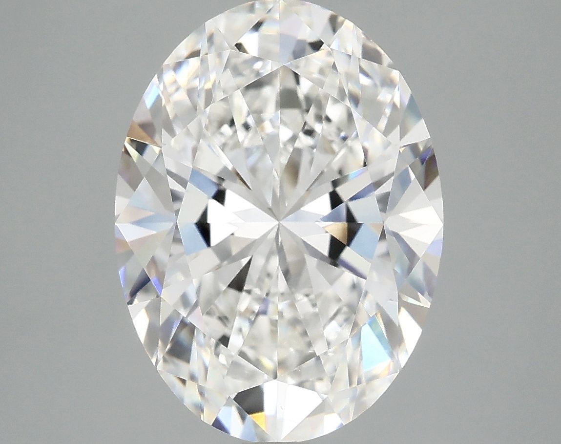 5.07 ct. oval Lab Grown Diamond front image