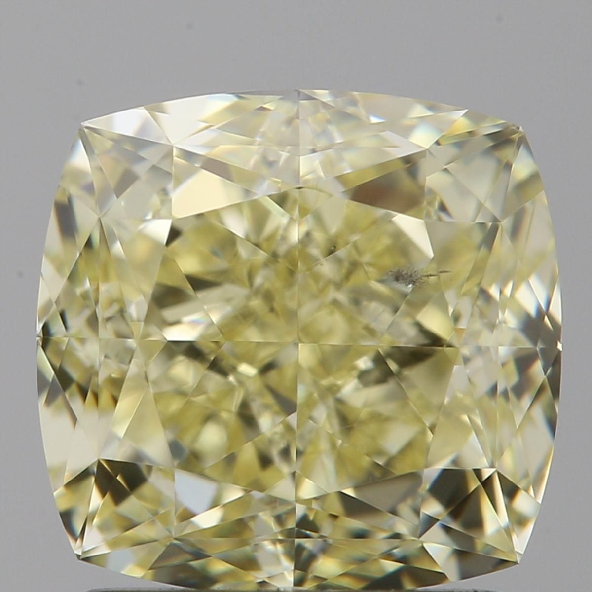 Diament 1.71 ct Fancy Yellow/SI1
