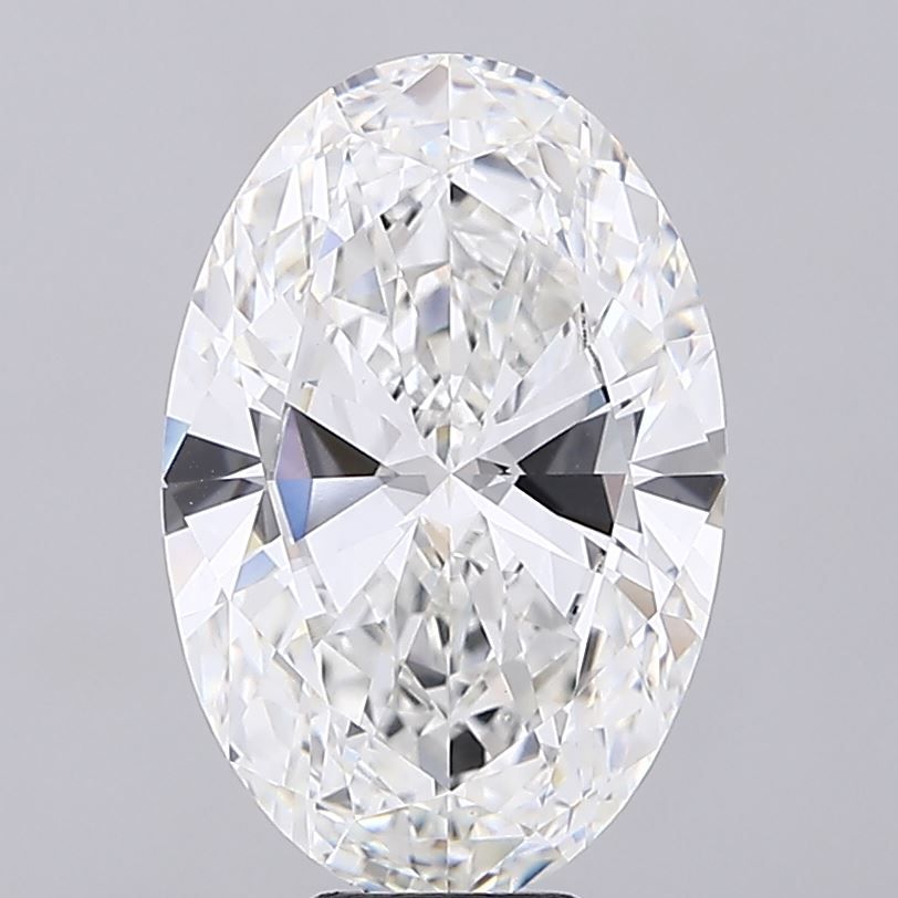 10.02 ct. oval Lab Grown Diamond front image