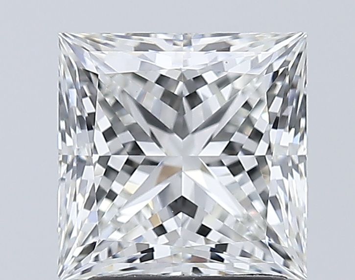 3.07 ct. princess Lab Grown Diamond front image