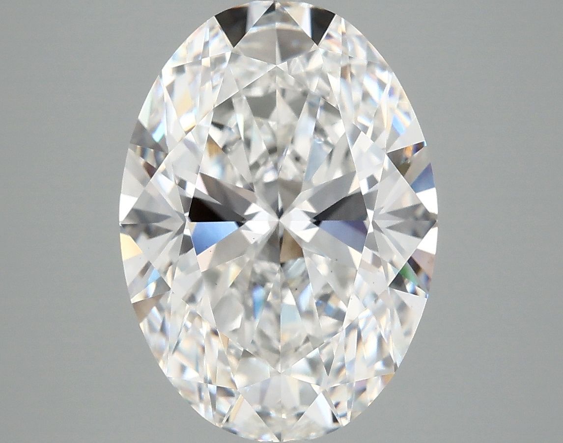5.05 ct. oval Lab Grown Diamond front image