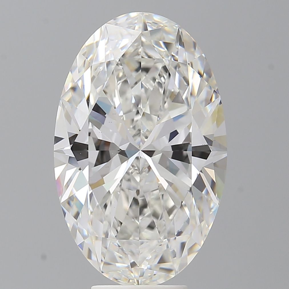 7.59 ct. oval Lab Grown Diamond front image