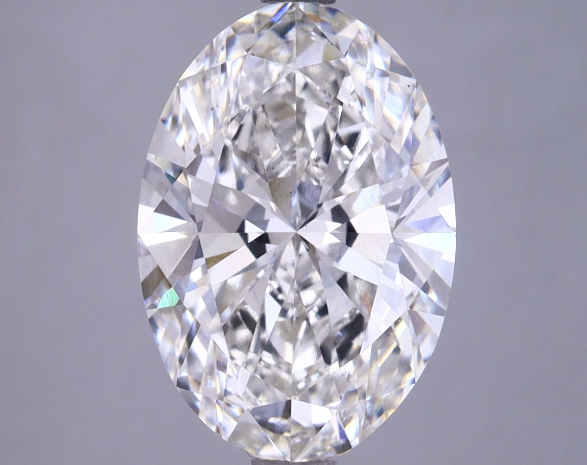 3.86 ct. oval Lab Grown Diamond front image