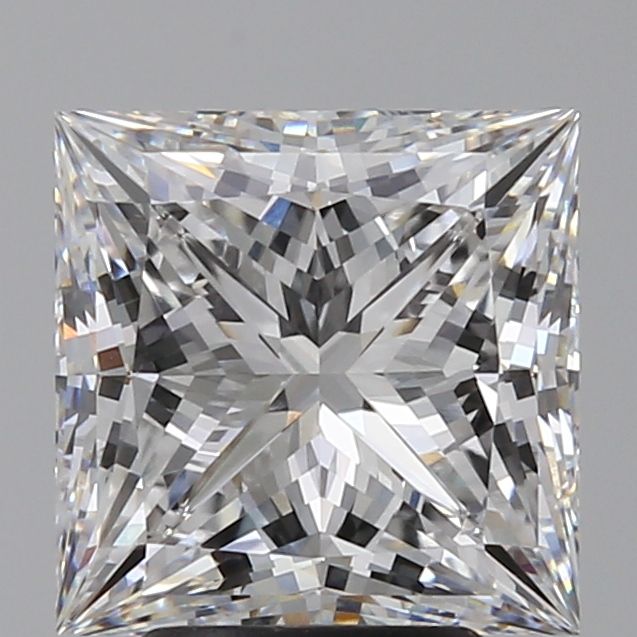 4.07 ct. princess Lab Grown Diamond front image