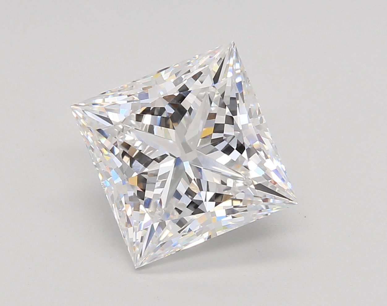 4.07 ct. princess Lab Grown Diamond front image