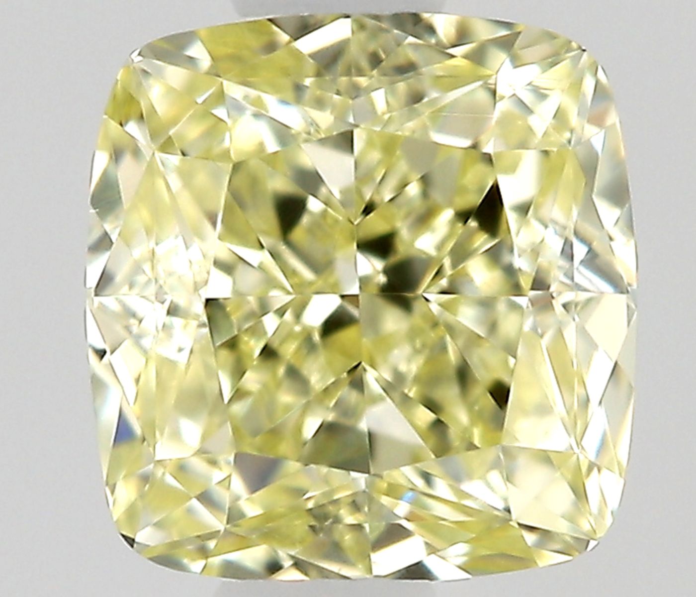 Diament 0.4 ct Fancy Light Yellow/VS1