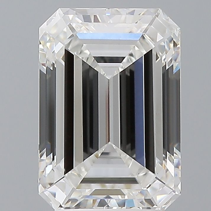 3.57 ct. emerald Lab Grown Diamond front image
