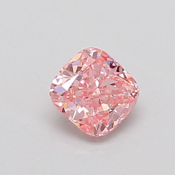 0.4 CT Fancy Intense Pink CUSHION MODIFIED