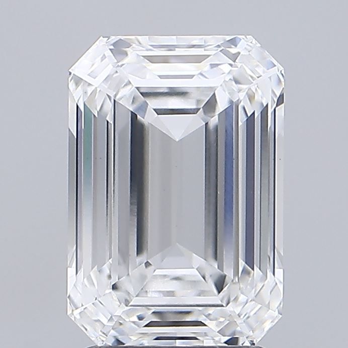 2.56 ct. emerald Lab Grown Diamond front image