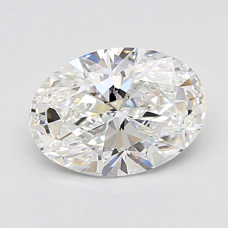 4.35 ct. oval Lab Grown Diamond front image