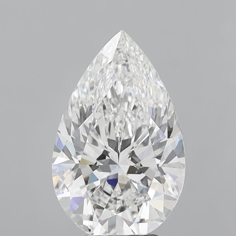 4.09 ct. pear Lab Grown Diamond front image