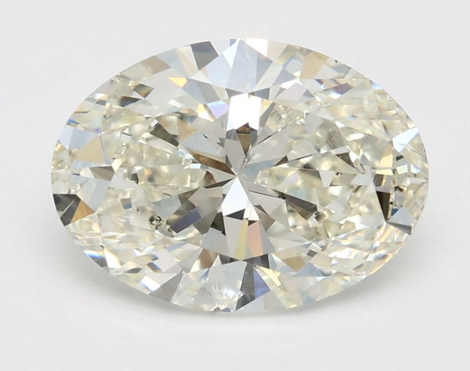 1.74 ct. oval Lab Grown Diamond front image