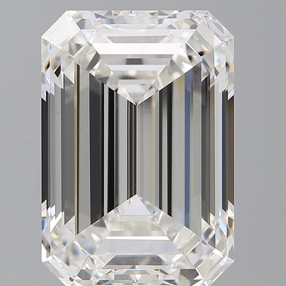 12.52 ct. emerald Lab Grown Diamond front image
