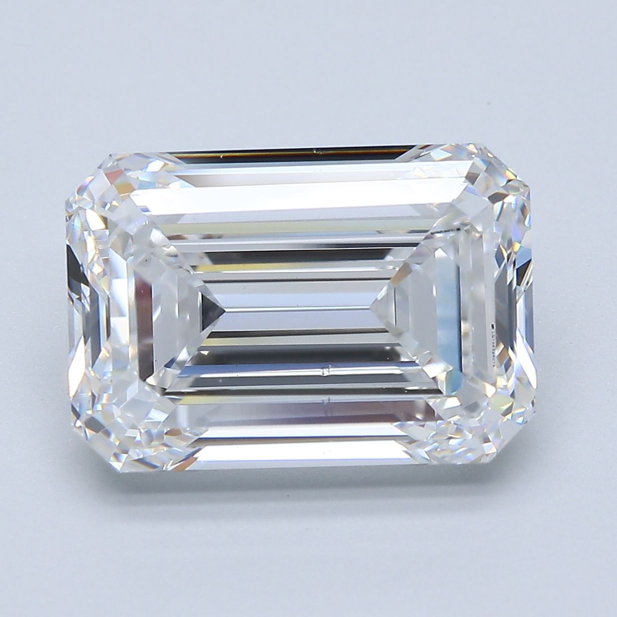7.02 ct. emerald Lab Grown Diamond front image