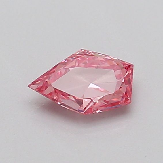 0.37 CT Fancy Intense Pink PENTAGONAL