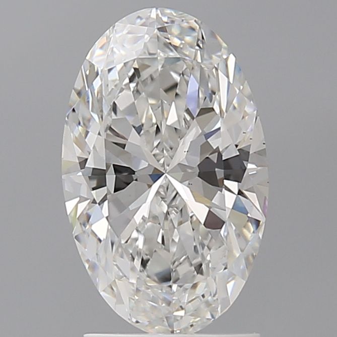 2.09 ct. oval Lab Grown Diamond front image