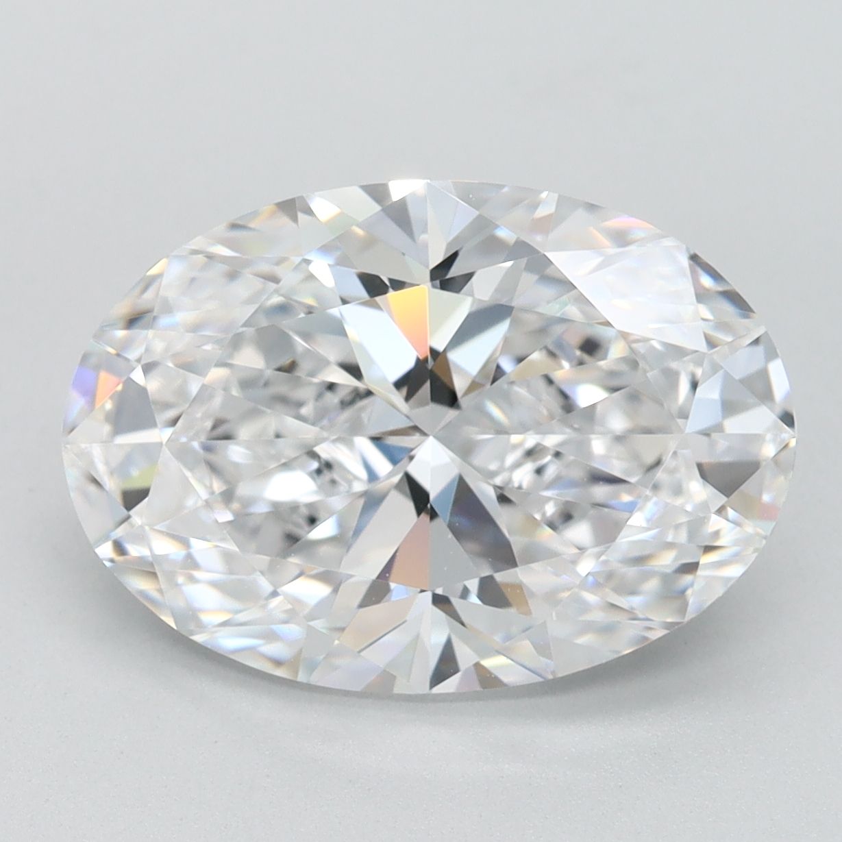 4.03 ct. oval Lab Grown Diamond front image