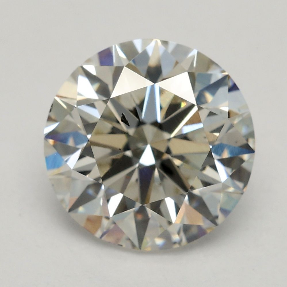 2.70 ct. round Lab Grown Diamond front image