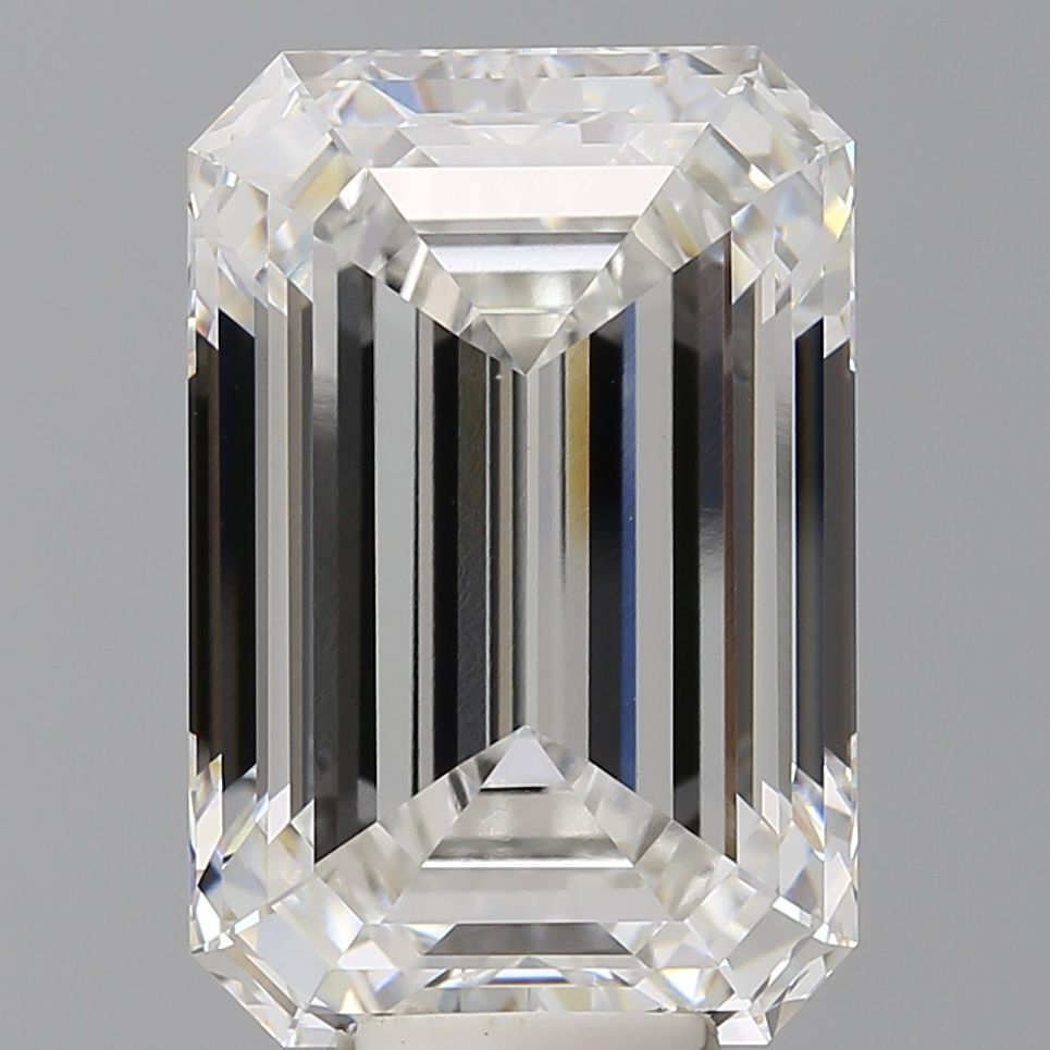 12.10 ct. emerald Lab Grown Diamond front image