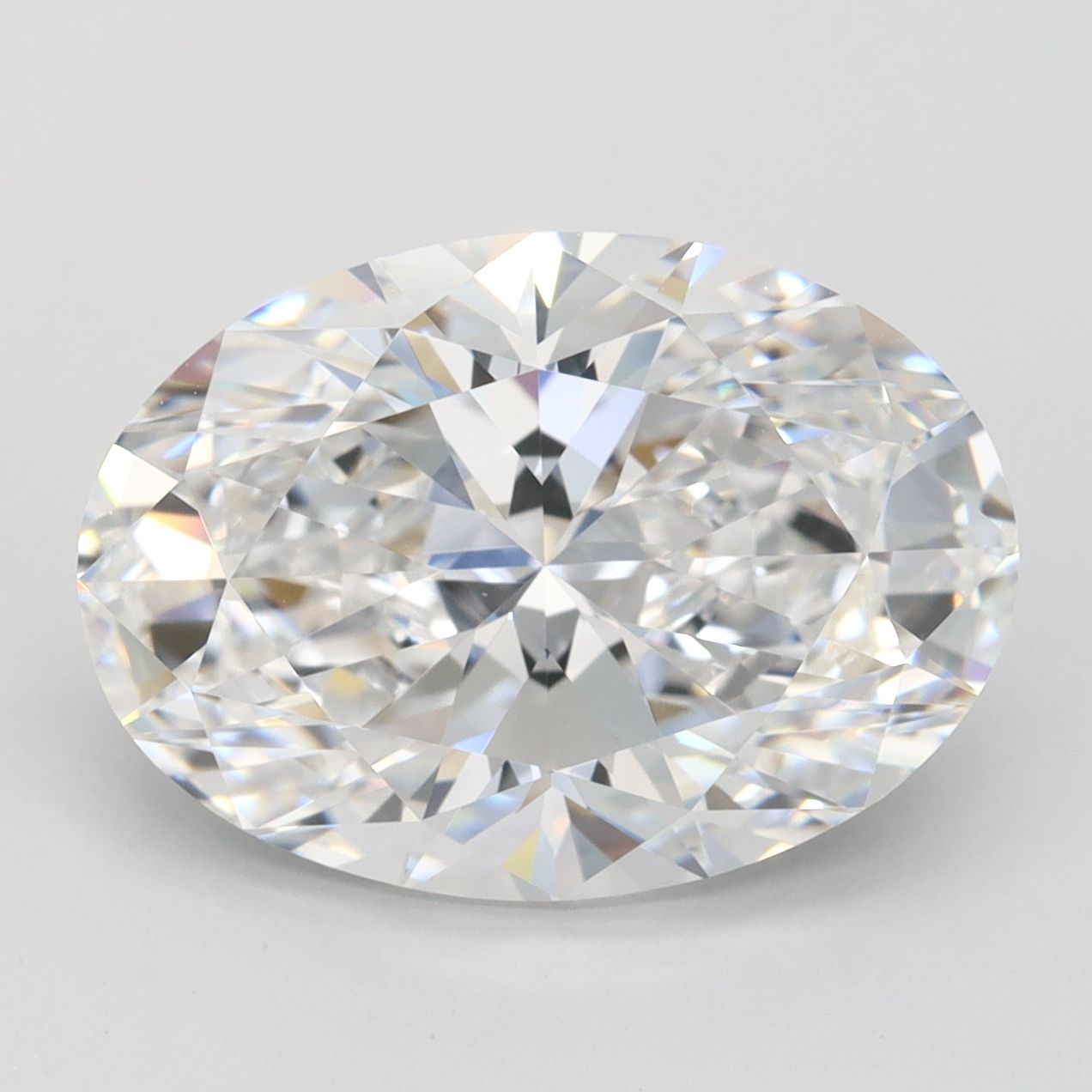 4.39 ct. oval Lab Grown Diamond front image
