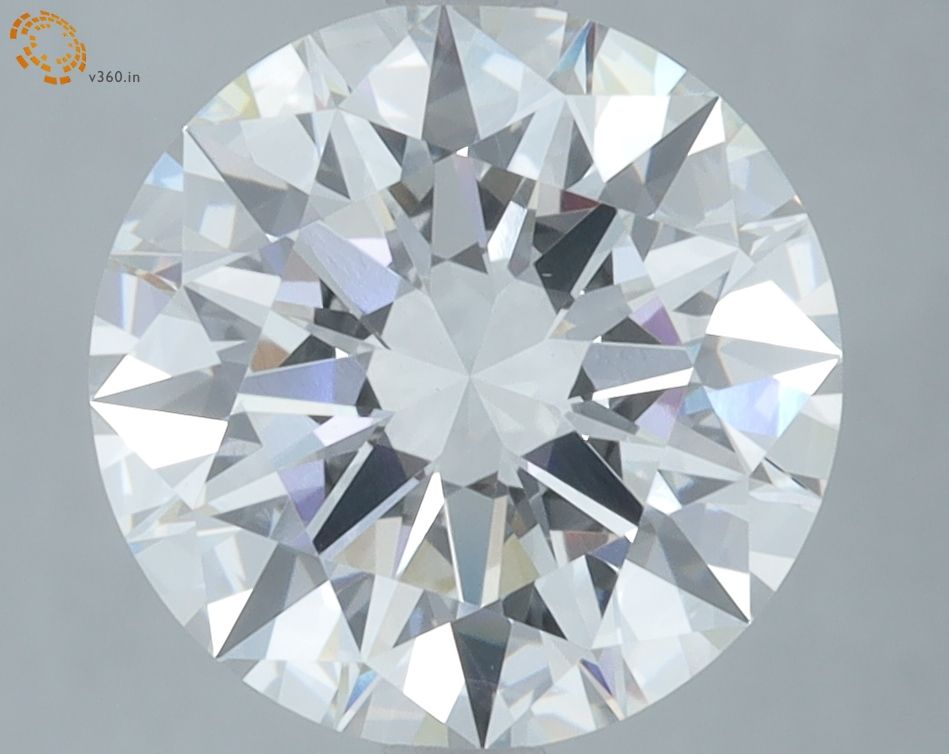 4.01 ct. round Lab Grown Diamond front image