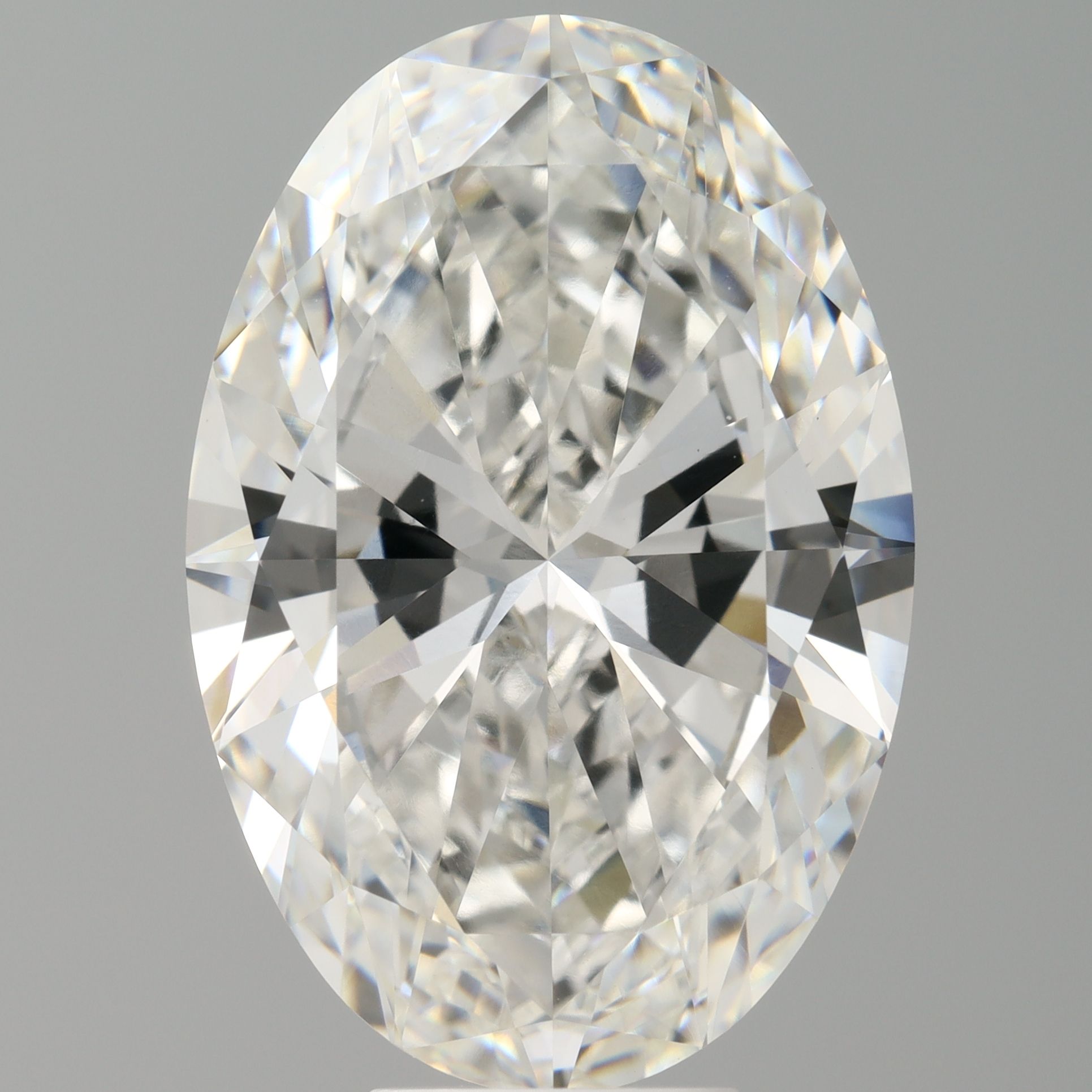 9.02 ct. oval Lab Grown Diamond front image