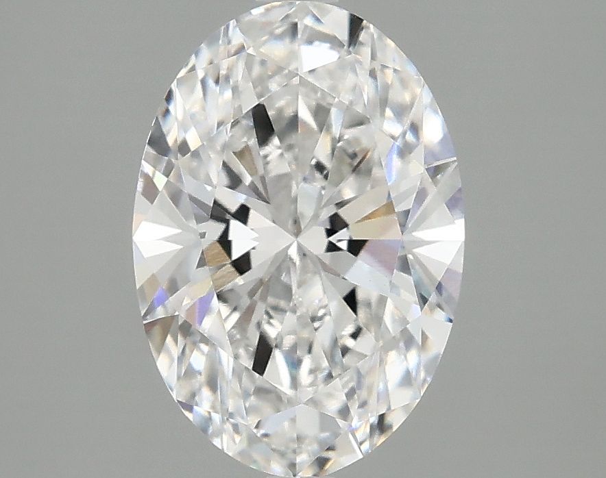 2.10 ct. oval Lab Grown Diamond front image