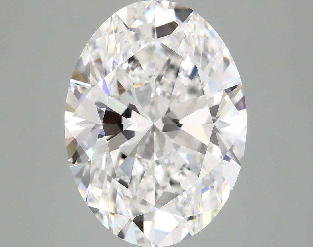 5.01 ct. oval Lab Grown Diamond front image