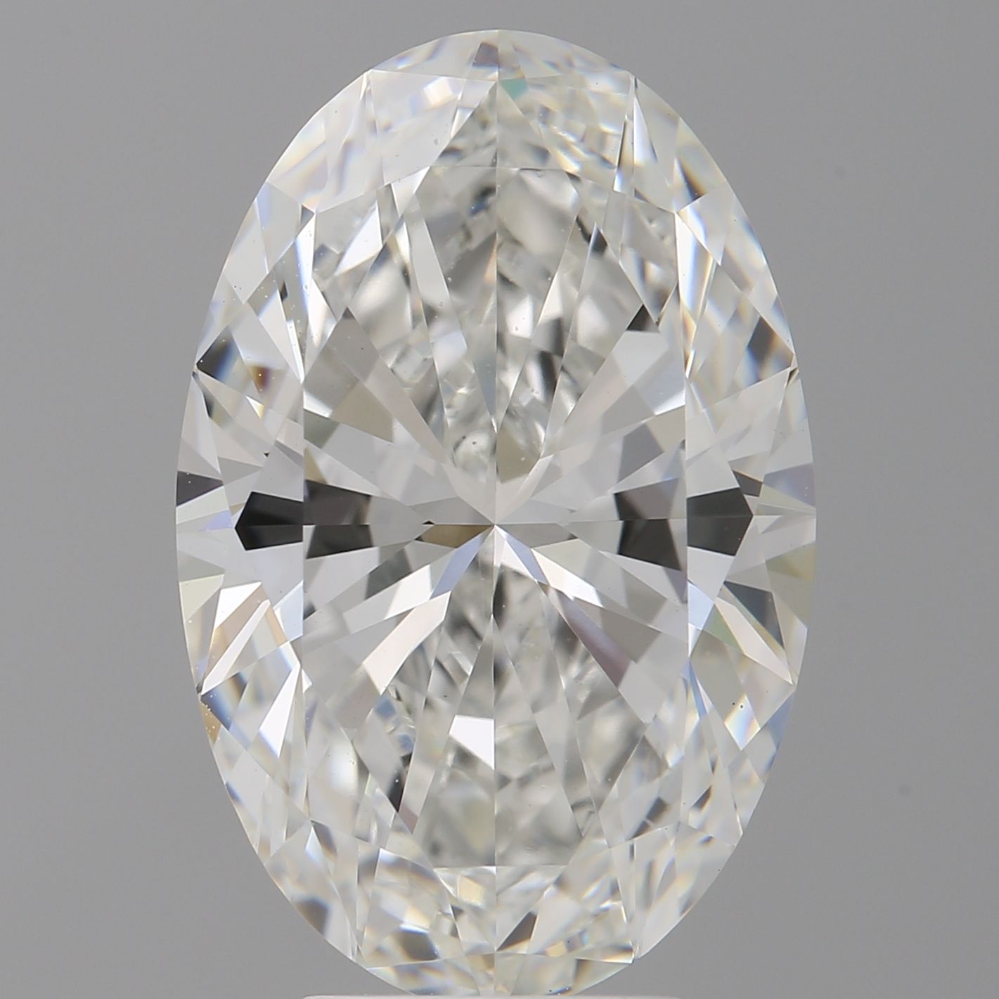 5.59 ct. oval Lab Grown Diamond front image