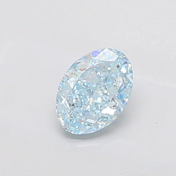 1.04 CT Fancy Vivid Blue OVAL