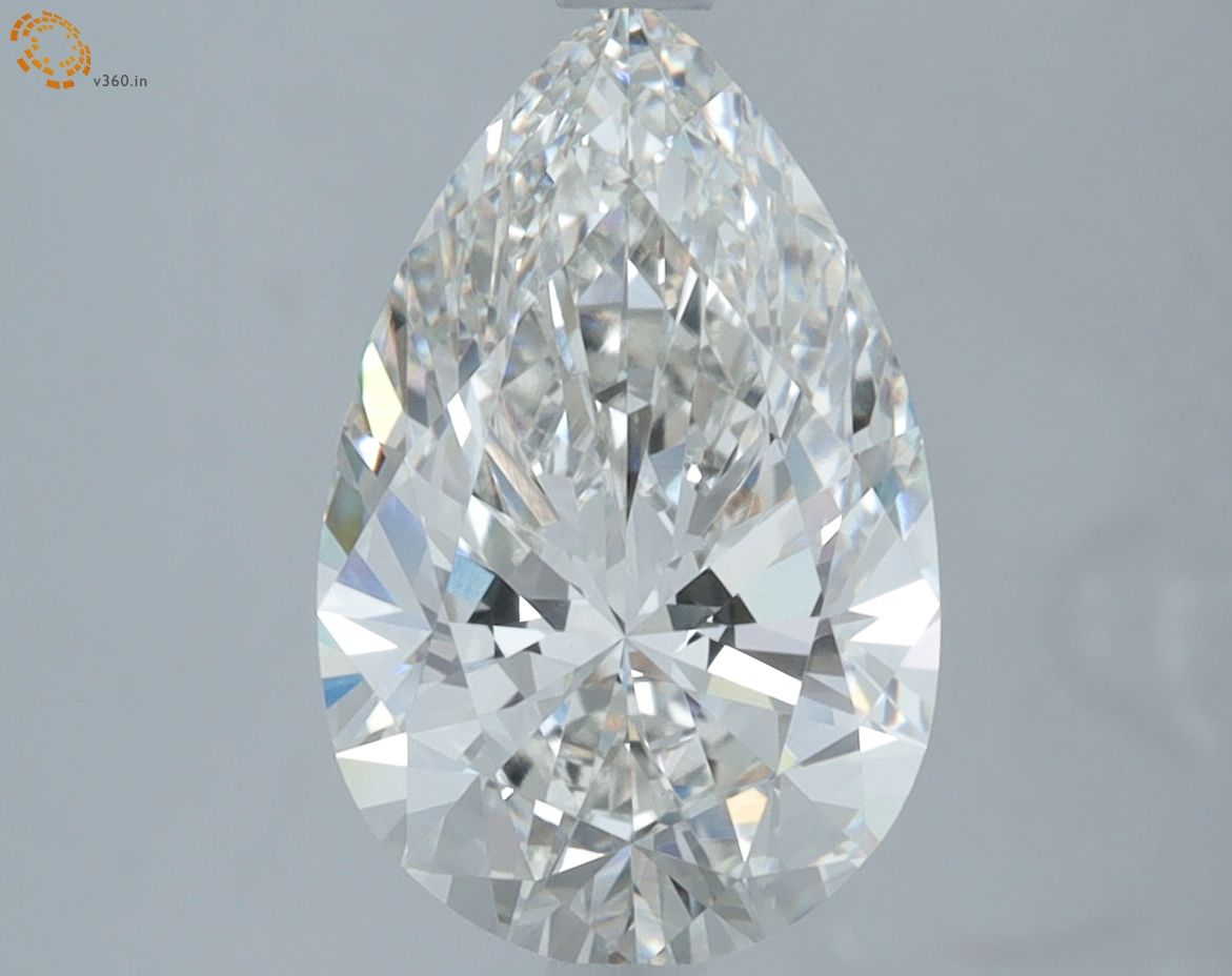 3.09 ct. pear Lab Grown Diamond front image