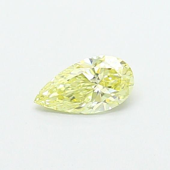 0.38 CT Fancy Yellow PEAR