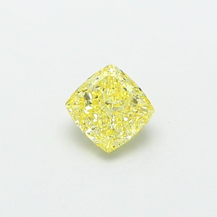 1.0 CT Fancy Intense Yellow CUSHION MODIFIED