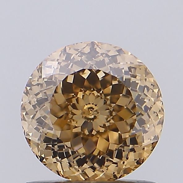 1.07 CT Fancy Light Brown ROUND