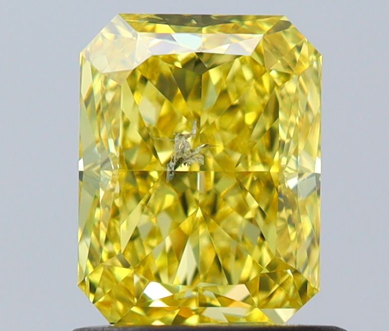 Diament 1.0 ct Fancy Intense Yellow/I1