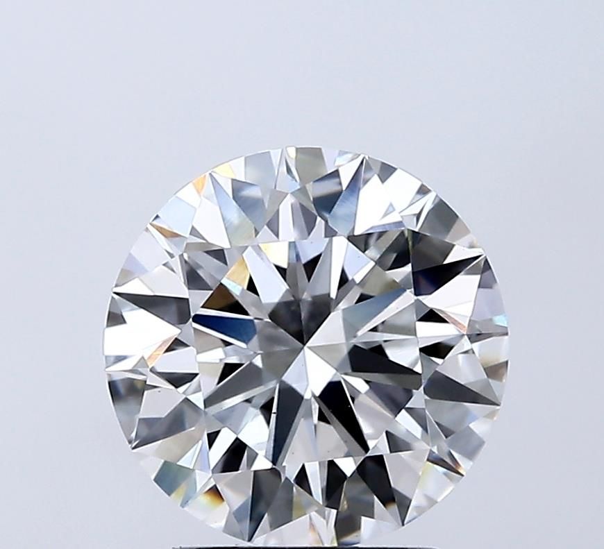 2.54 ct. round Lab Grown Diamond front image