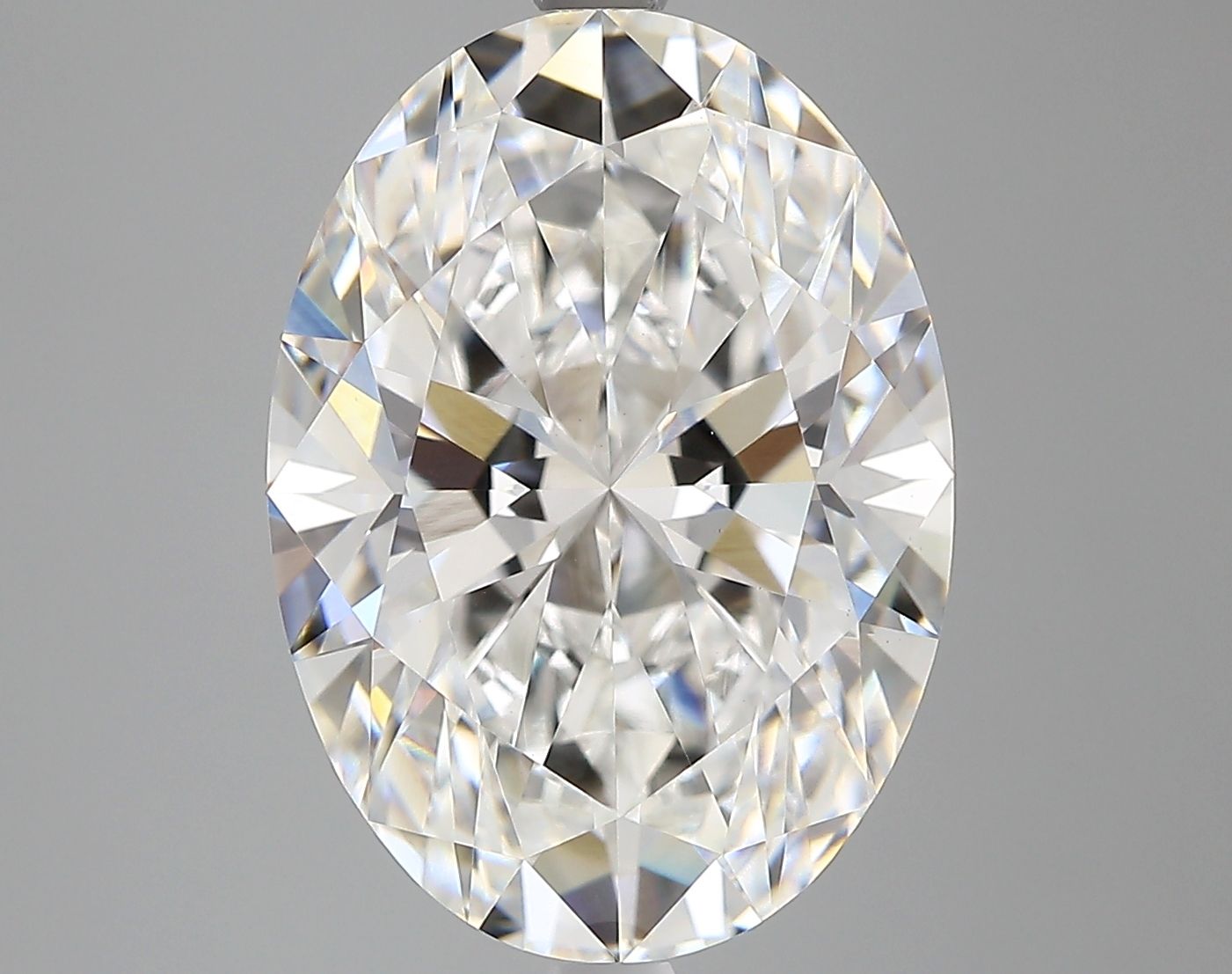 6.12 ct. oval Lab Grown Diamond front image