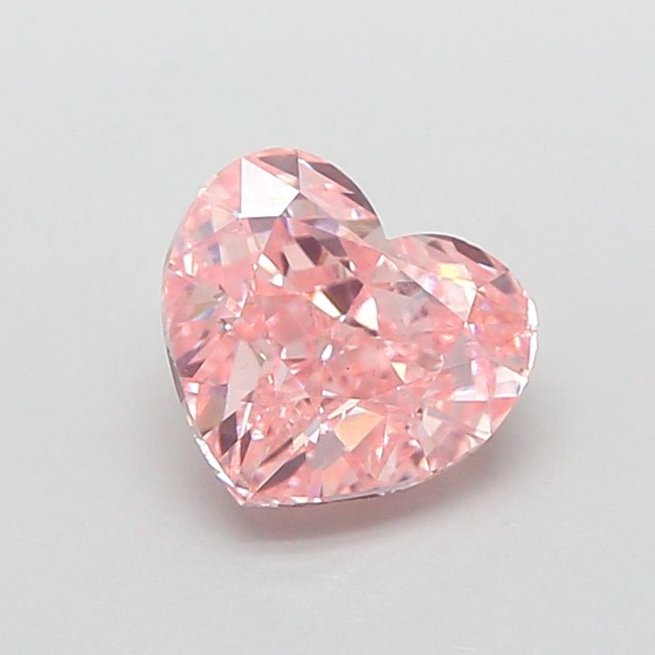 1.5 CT Fancy Intense Pink HEART