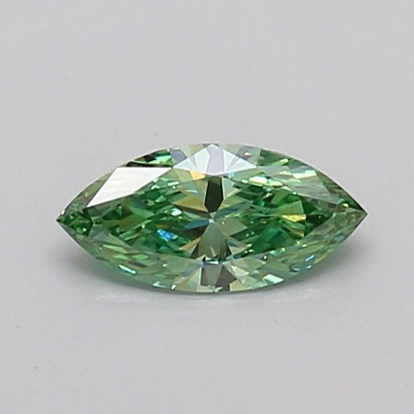 0.31 CT Fancy Vivid Green MARQUISE