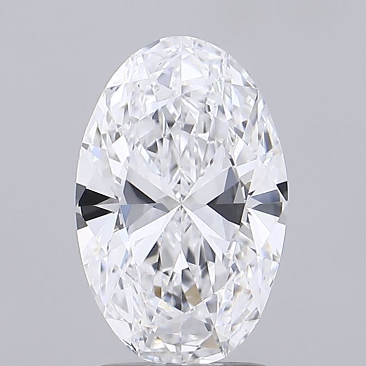 2.09 ct. oval Lab Grown Diamond front image