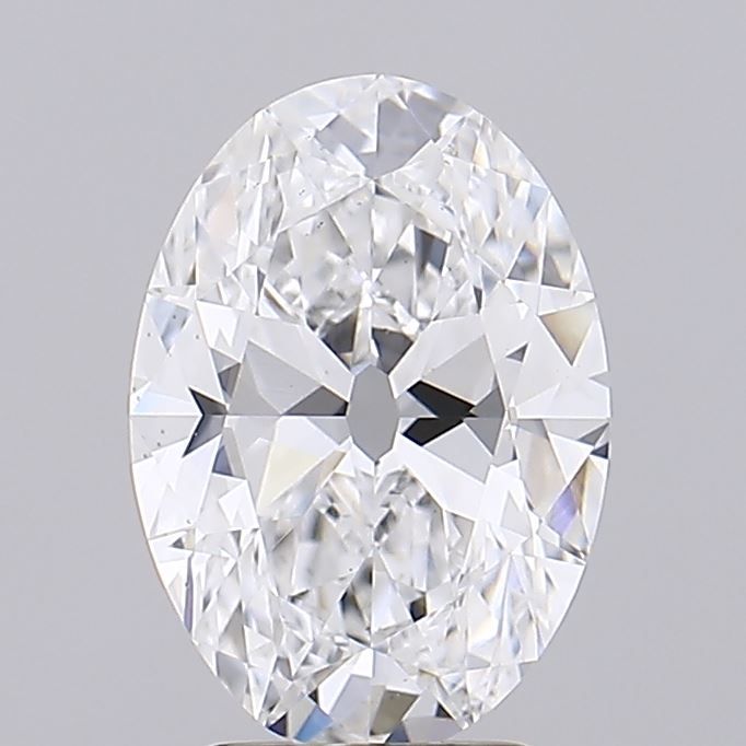 2.02 ct. oval Lab Grown Diamond front image