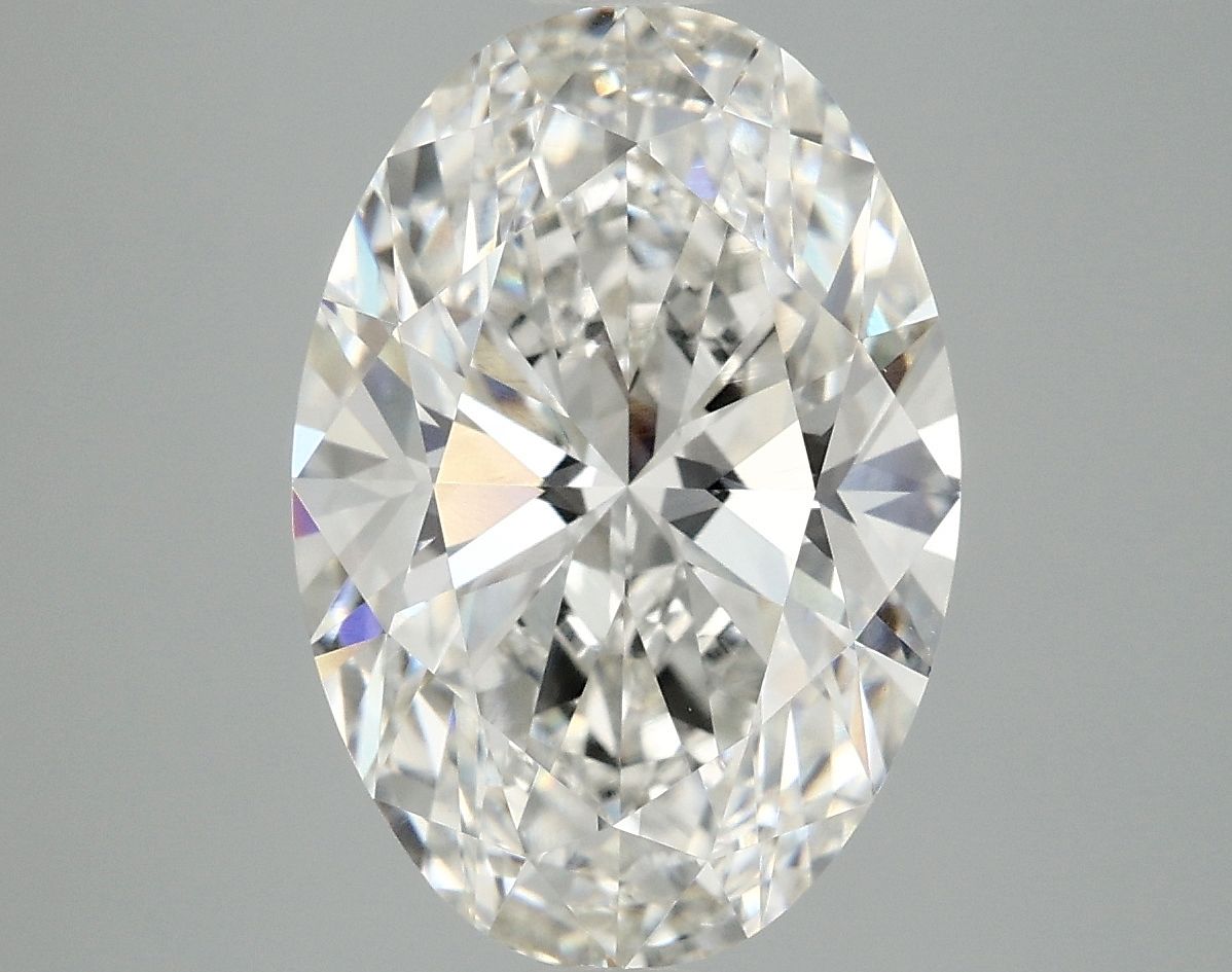 5.05 ct. oval Lab Grown Diamond front image