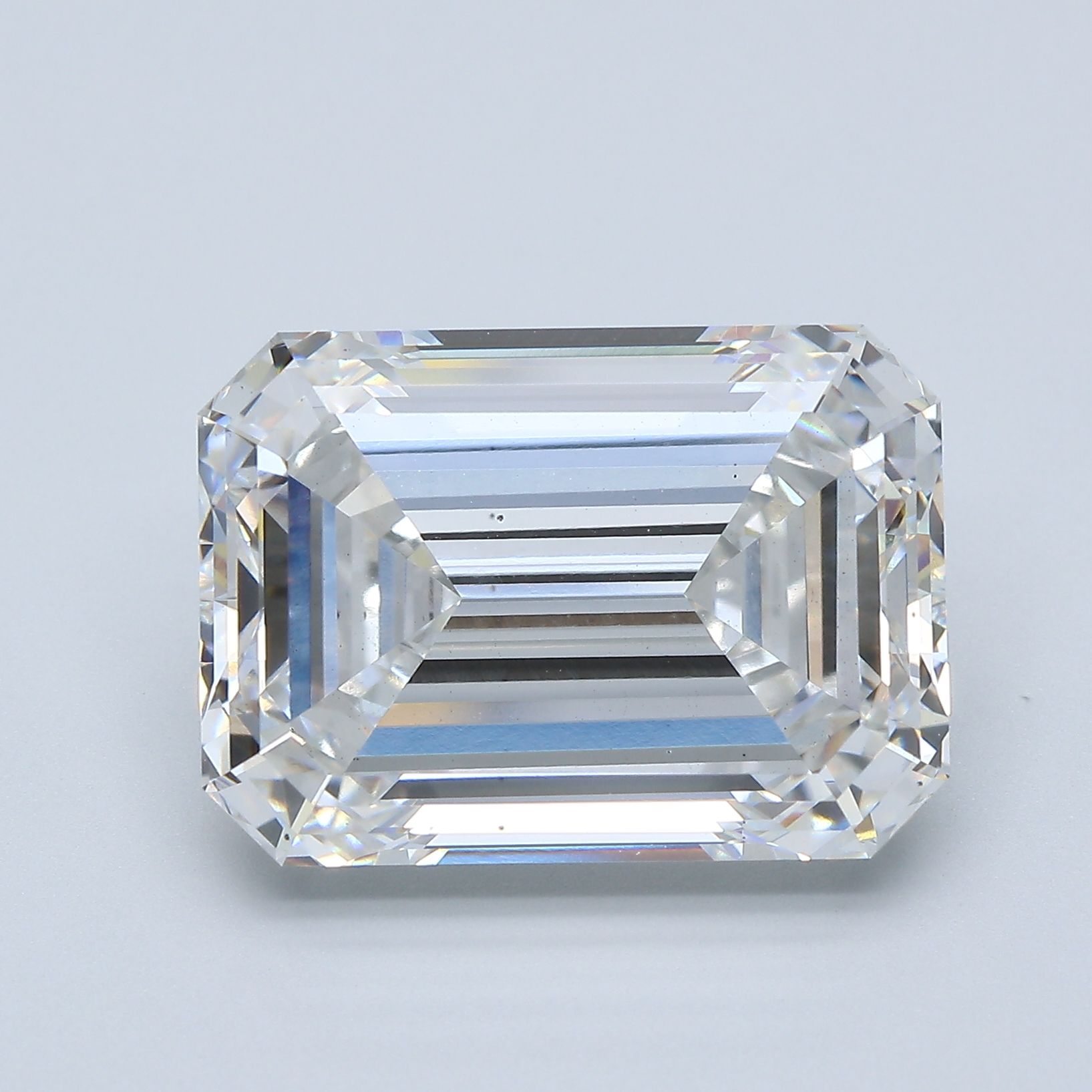 12.33 ct. emerald Lab Grown Diamond front image