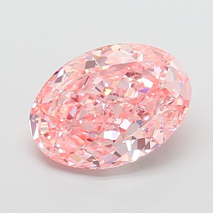 4.15 ct. oval Lab Grown Diamond front image